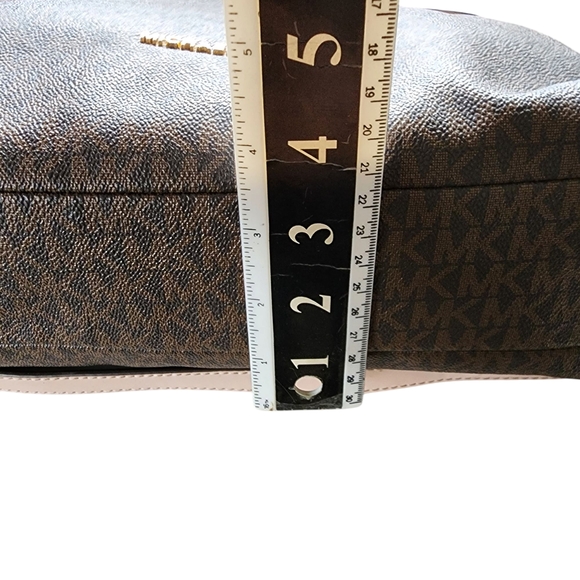 Michael Kors Brown and Light Pink Women's Bag - Picture 11 of 13